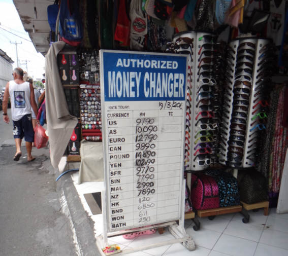 Moneychanger Bali